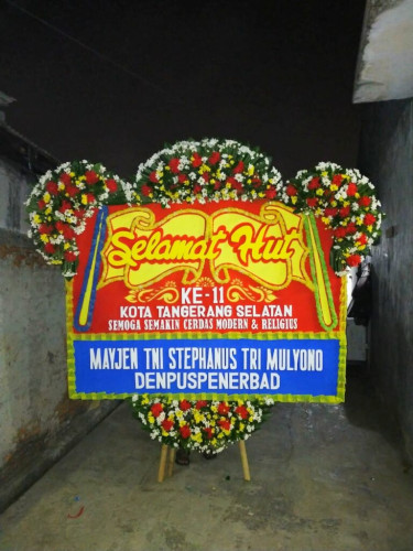 Bunga Papan Congratulation Gereja Santa Monika Bsd